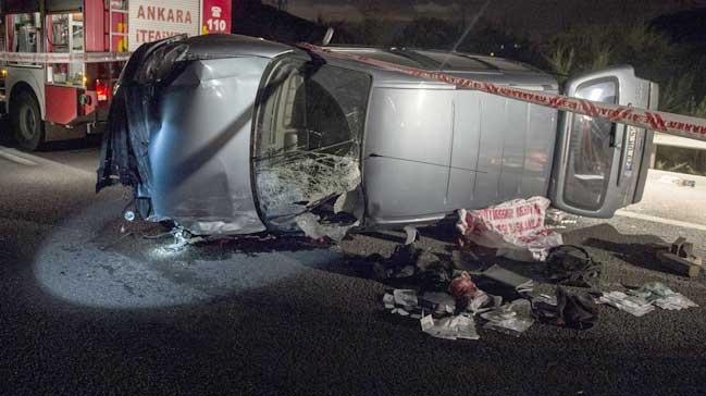 Bakentte trafik kazas: 2 l, 5 yaral