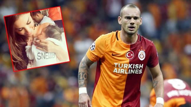 te Yolanthe-Wesley Sneijder'in bebeklerinin ilk fotoraf