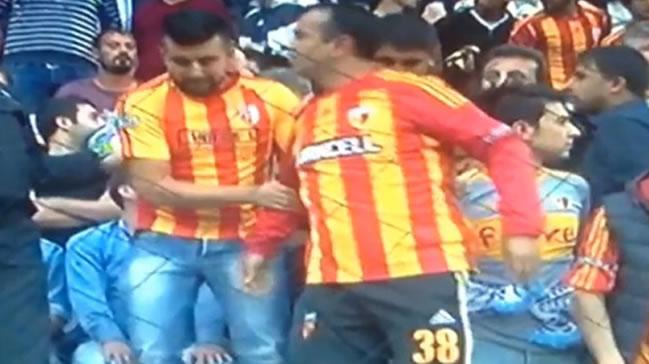 Kayserispor amigosu bir daha stada alnmayacak