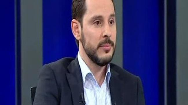 Berat Albayrak'tan canl yaynda arpc aklamalar