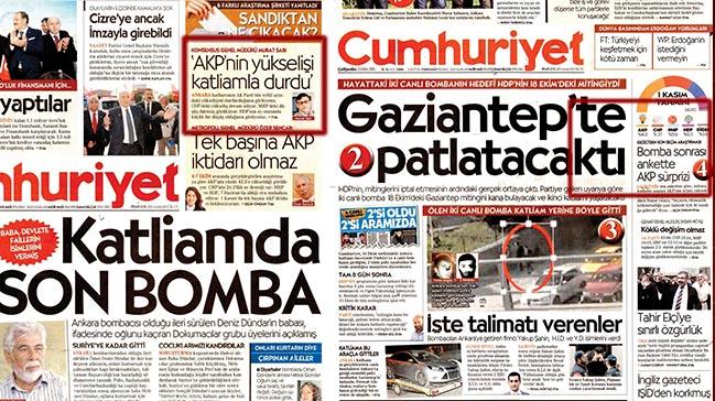 Cumhuriyet'ten 180 derecelik dn 