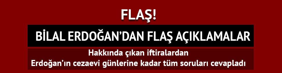 Bilal Erdoan'dan canl yaynda fla aklamalar