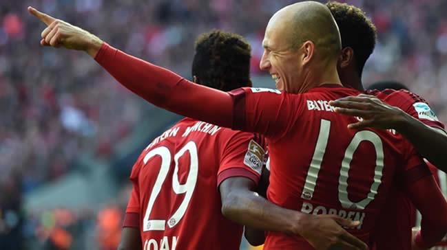 Bundesliga'da Bayern Mnih frtnas!