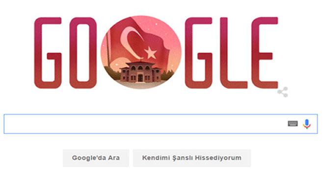 29 Ekim Cumhuriyet Bayram Google oldu