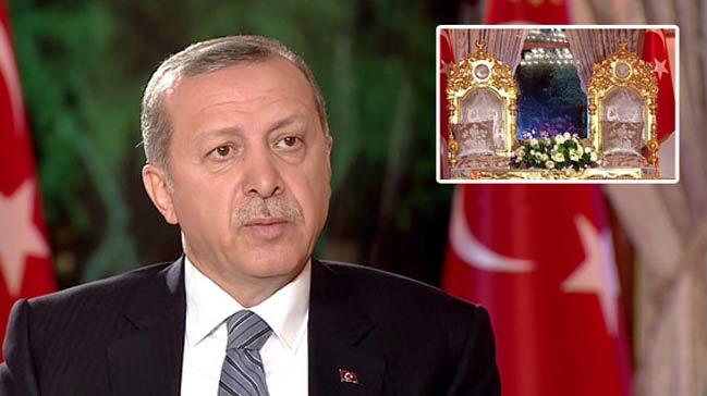 Erdoan, Cumhurbakanl Klliyesi'nin stanbul'daki adresini aklad