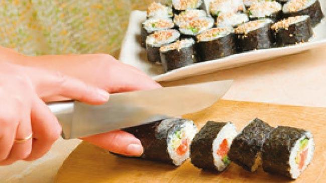 Sushi yapmay ustasndan renin