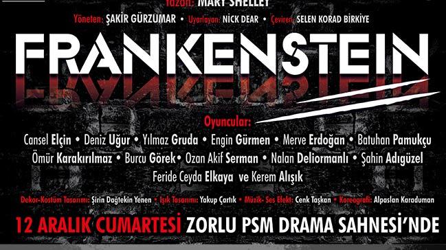 200 yllk efsane 'Frankesten' Trkiye'de ilk kez tiyatro sahnesinde!