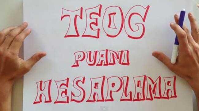 TEOG puan hesaplama nasl yaplr"