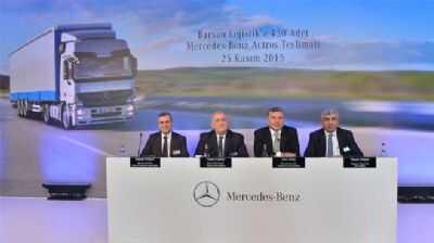 Mercedes-Benz Trk 450 adetlik dev kamyon teslimatyla yeni bir rekora imza att