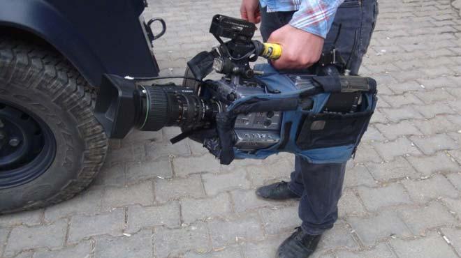 Nusaybin'de gazetecilere saldr