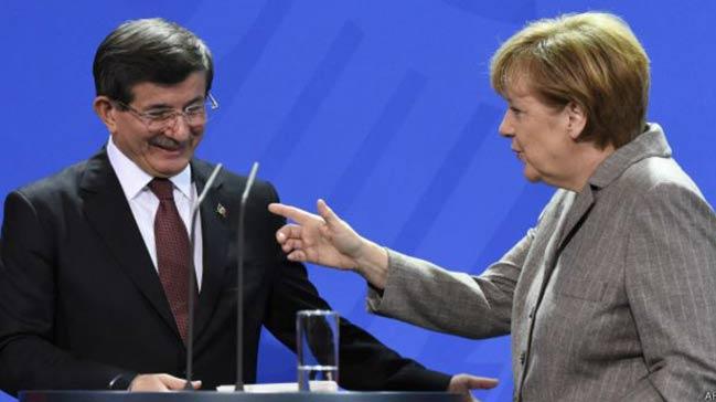 Babakan Davutolu, Merkel ile grt