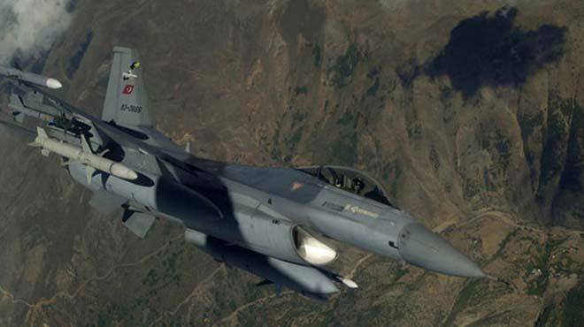 Suriye snrnda alt F-16 ua devriye uuu yapt