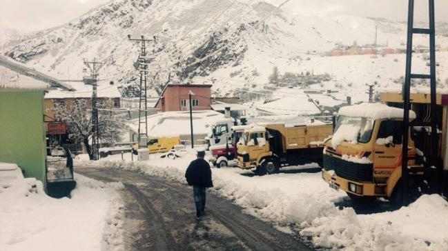 Tunceli'de 29 ky yolu ulama kapand