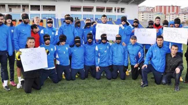 Dersimspor'dan gzleri bal antrenman