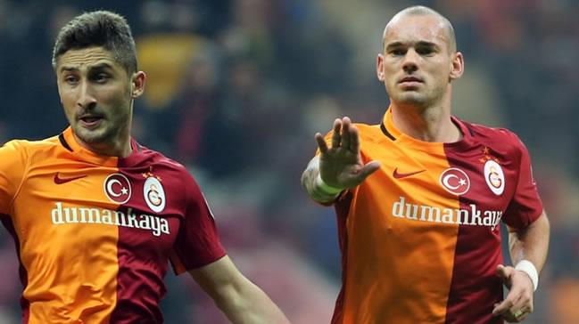 Sabri Sarolu asist krallnda Sneijder'i yakalad