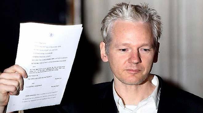 Assange savc karsnda