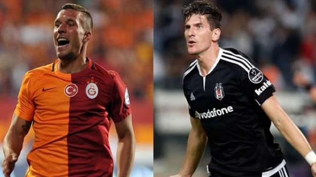 Derbide gzler Mario Gomez ve Podolski'de