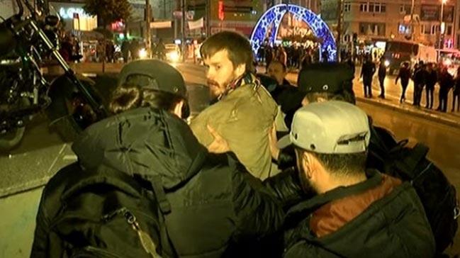 Kadkydeki korsan gsteriye polis mdahalesi