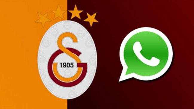 Galatasaray ynetimini WhatsApp grubu bld!