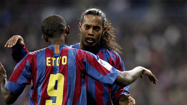 Ronaldinho'yu Eto'o getirecek!