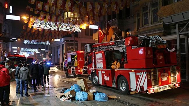 stiklal Caddesi GS Store'da yangn