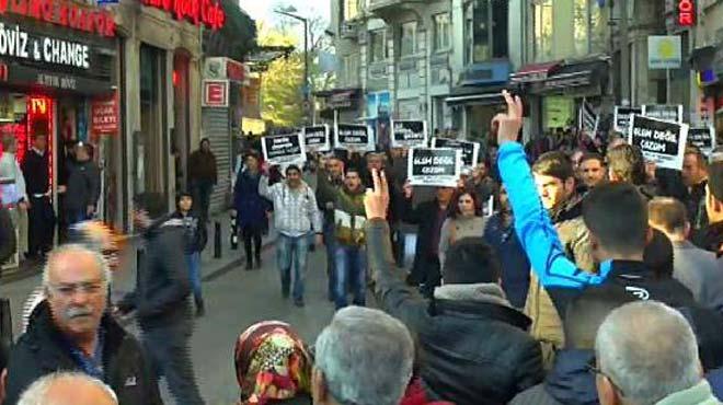 HDP'li gruba stanbul'da polis mdahalesi