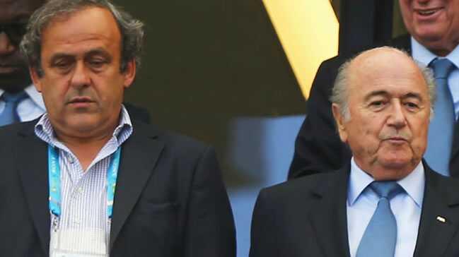 FLA! Futbolda deprem! Platini ve Blatter'e 8 yl men cezas