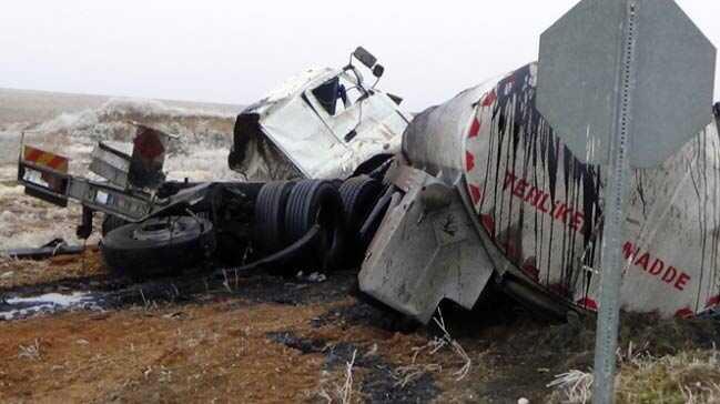 Tanker hurdaya dnd: 3 l, 17 yaral