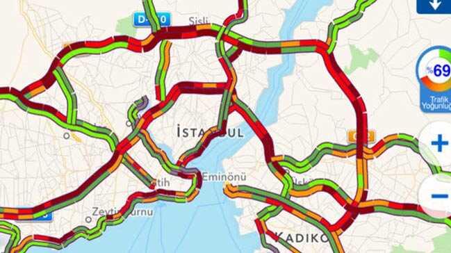 Trafikte son durum