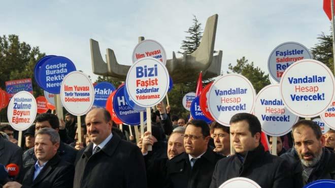 ODTܒde namaz klanlara ynelik saldrlara tepki