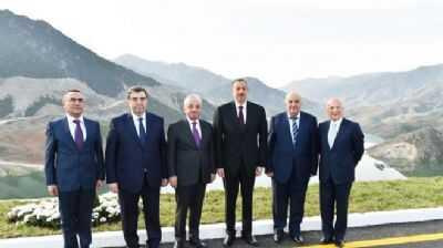Trk mteahhitliinin yurtdnda yapt en byk baraja Cengiz naat imzas