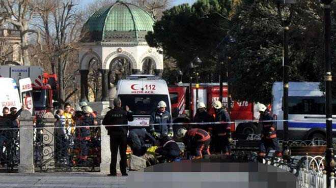 te Sultanahmet saldrsnn ifresi! Hava kar yal zemin kaygan