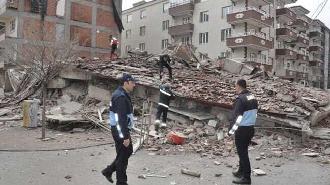  Yozgat'n Yerky ilesindeki 5 katl apartman kt