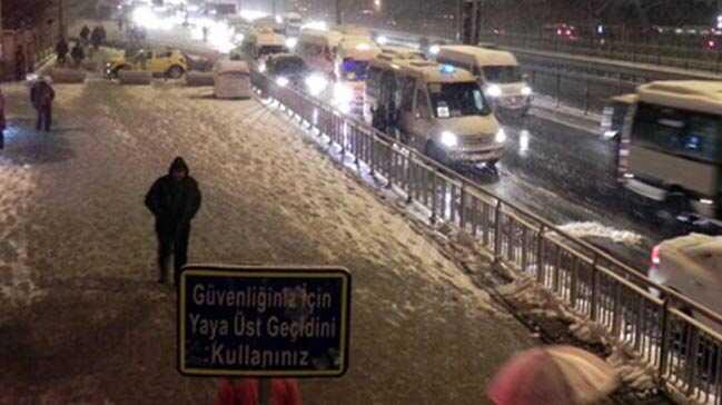 Kar ya, stanbul'u ne zaman terk edecek"