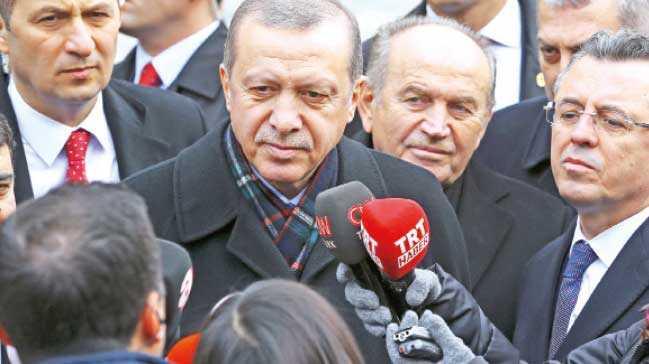 Erdoan, Ko'la son konumasn anlatt