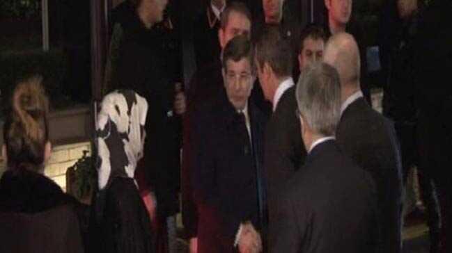 Davutolu'dan Ko ailesine taziye ziyareti