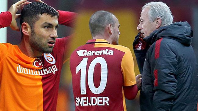 Mustafa Denizli'den Sneijder ve Burak Ylmaz aklamas!