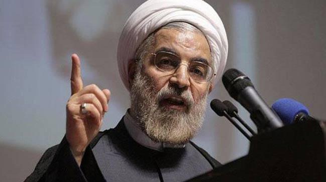 ran Cumhurbakan Hasan Ruhani: Bazlar dinde arya gidiyor