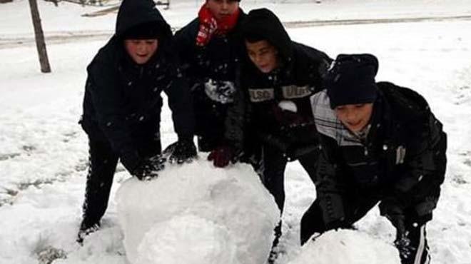 11 ilde kar nedeniyle okullar tatil