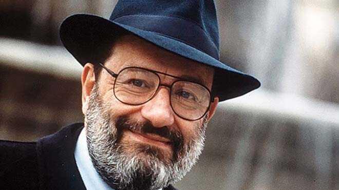 talyan yazar Umberto Eco ld