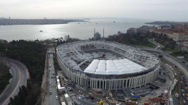 vodafone arena  beikta  5 nisan  mze  cam  proje fotoraflar resimleri