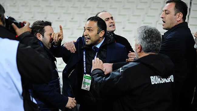 bursaspor  fenerbahe  bursa  sulama  tartma  sper lig fotoraflar resimleri