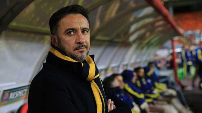 vitor pereira  braga  istatistik  fenerbahe  uefa son 16 fotoraflar resimleri