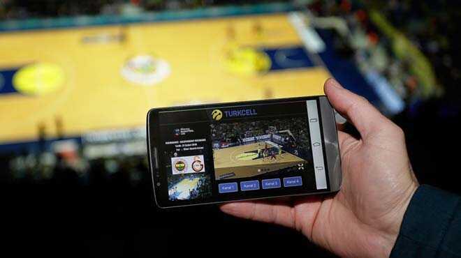 Turkcell 4.5G ile derbiyi cepten 4 farkl adan izletti