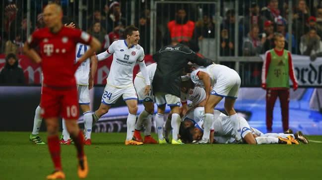 Bayern Mnih - Mainz: 1-2