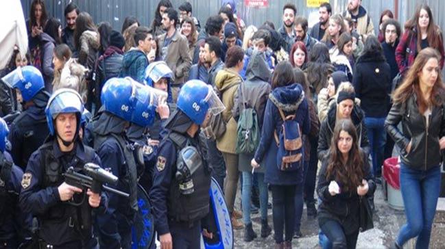 Ankara niversitesi'nde gerginlik