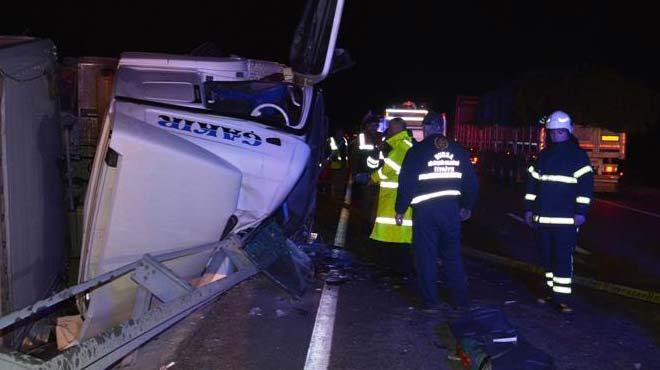 Bursa'da trafik kazas: 1 l