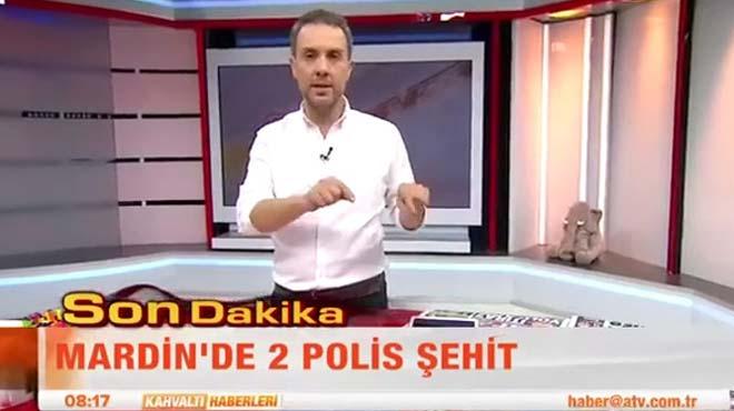 Melih Altnok canl yaynda tehdit edildi