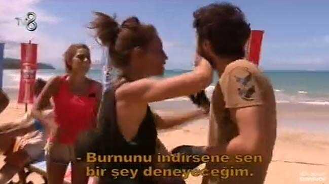 Survivor'da gnlller birbirine girdi!