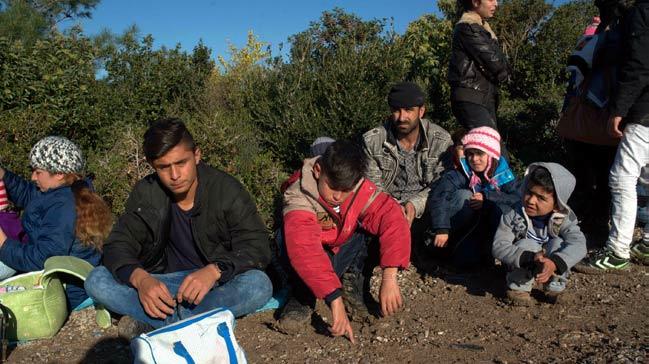 anakkale'de yabanc uyruklu 107 kii yakaland